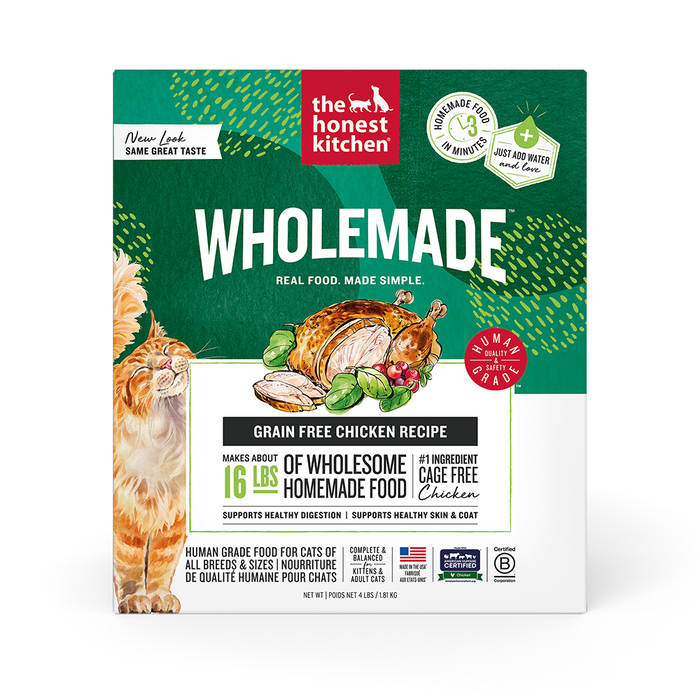 Grain Free Chicken Dehydrated Cat Food