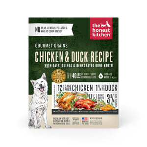 Dehydrated Gourmet Grains Chicken & Duck