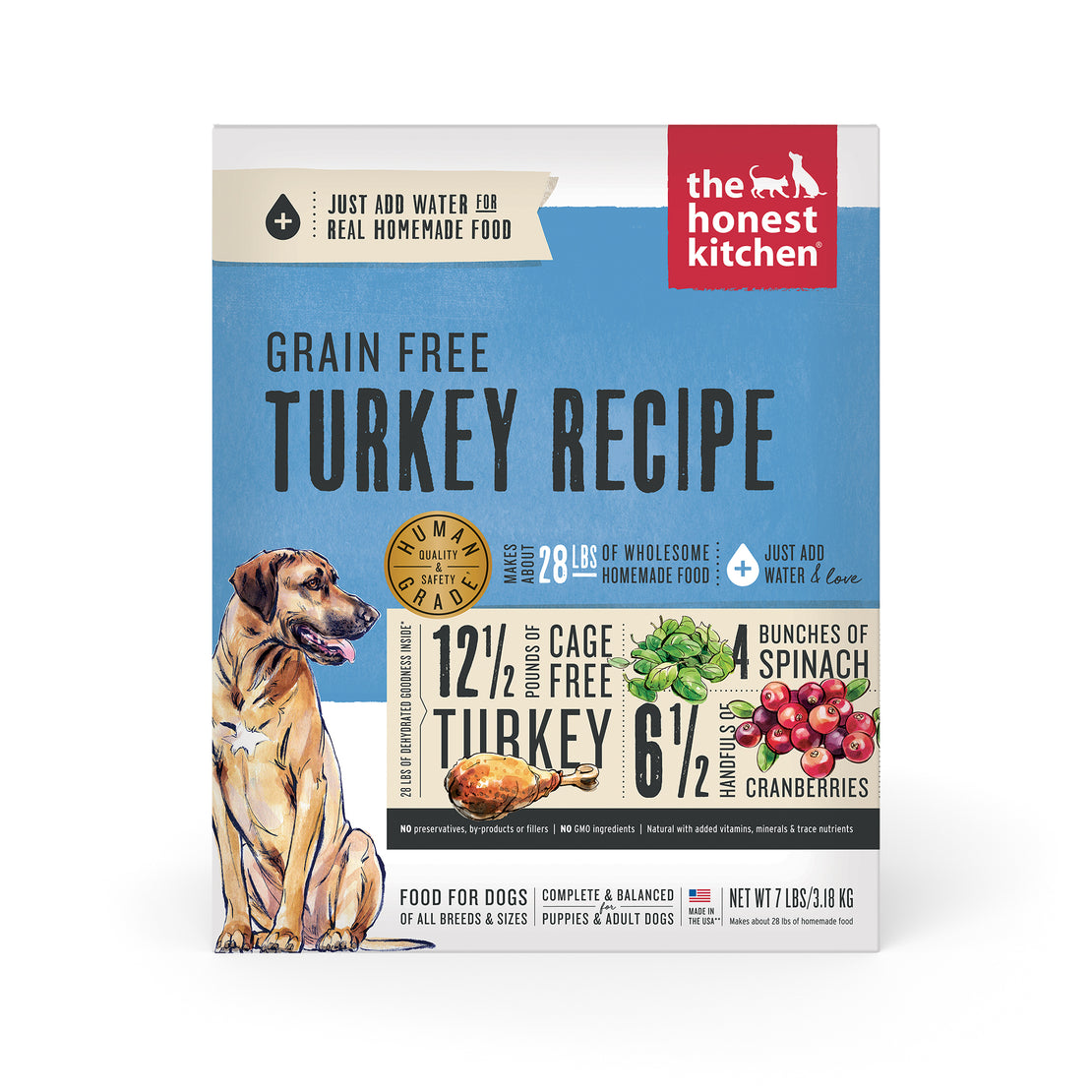 Dehydrated Grain Free Turkey