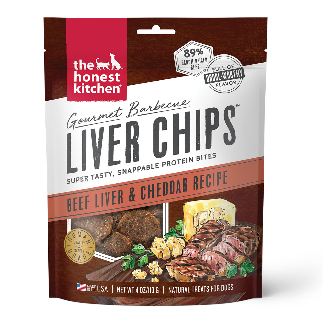 Gourmet Beef Liver & Cheddar Chips