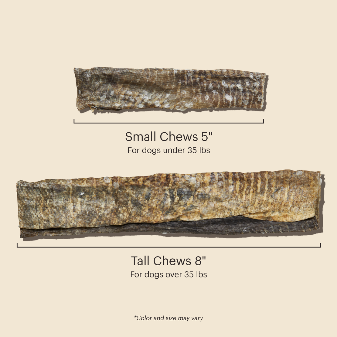 Ocean Chews Crispy Cod Fish Skins Beams