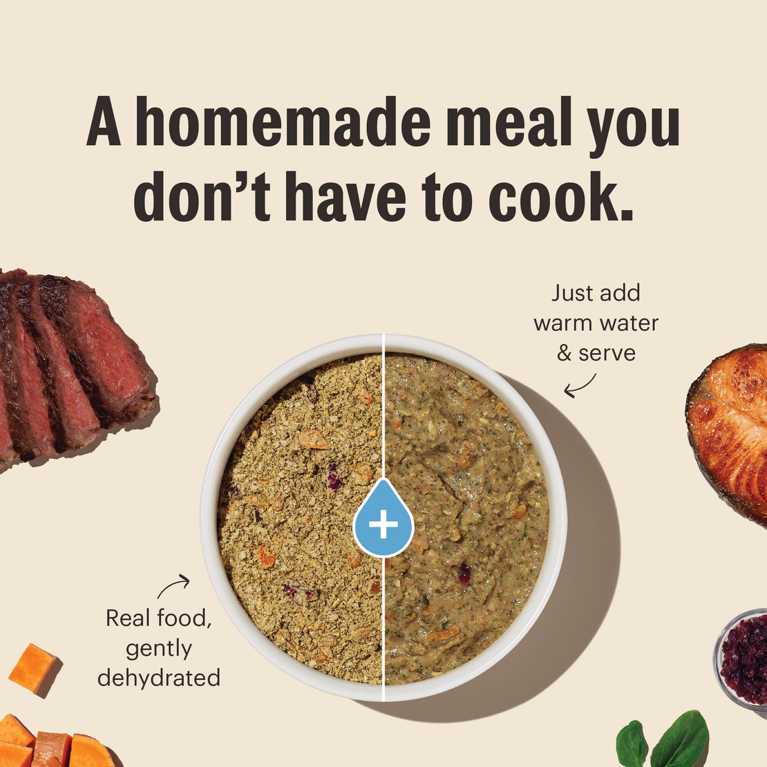 Dehydrated Whole Grain Turkey