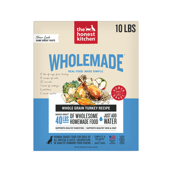 Wholemade Whole Grain Turkey – The Honest Kitchen