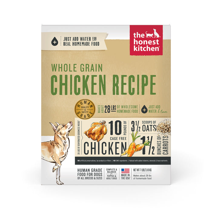 Dehydrated Whole Grain Chicken