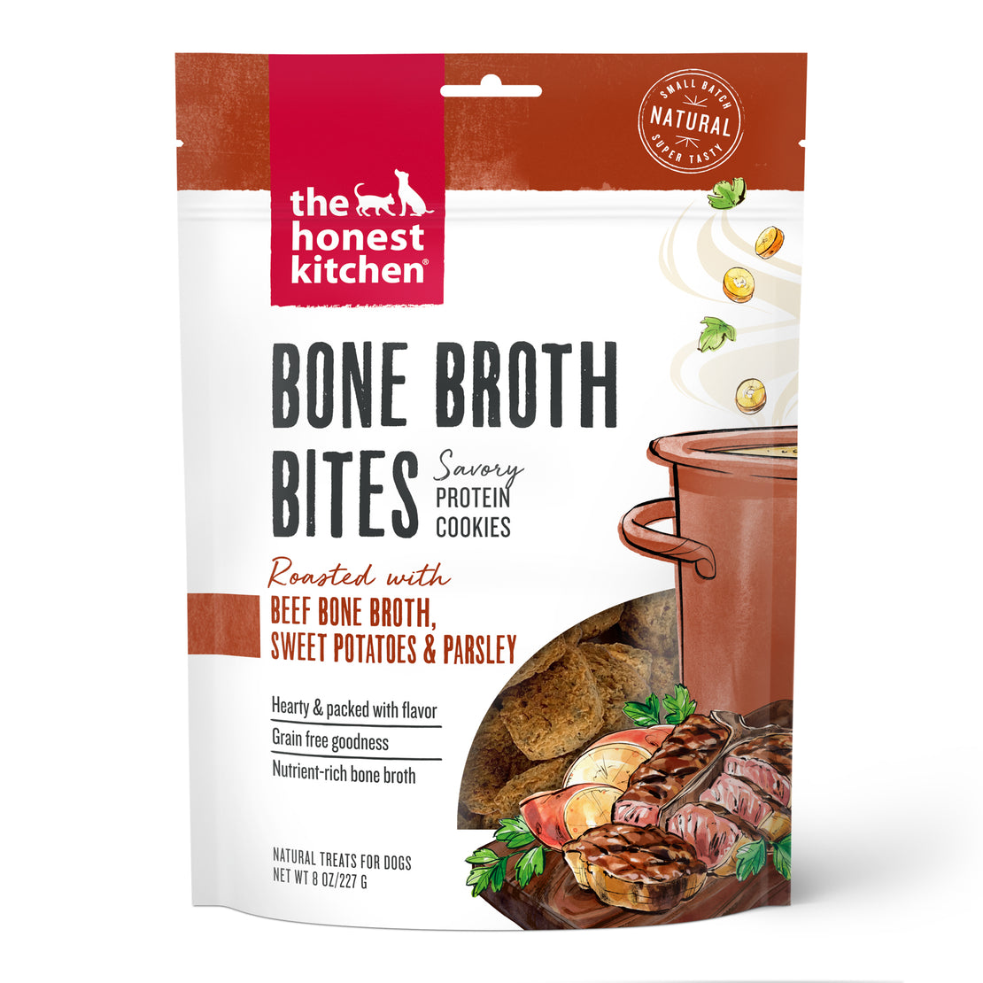 Beef Bone Broth Bites with Sweet Potato