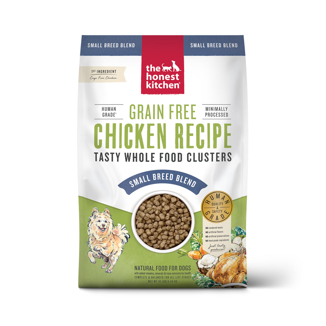 Grain Free Chicken Whole Food Clusters for Small Breeds