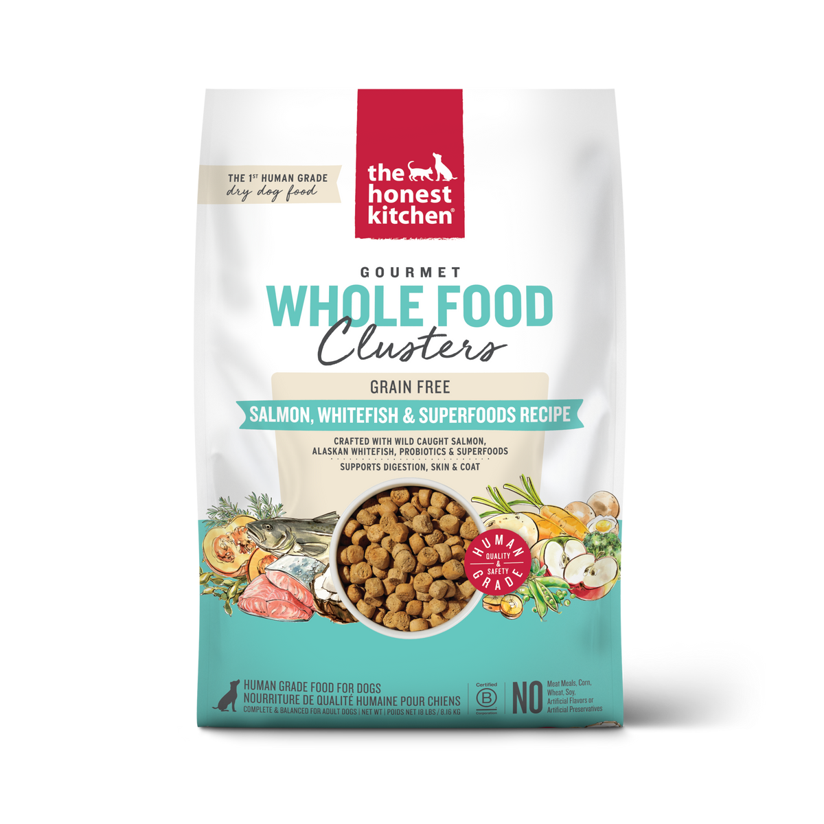 Grain Free Salmon & Whitefish Whole Food Clusters