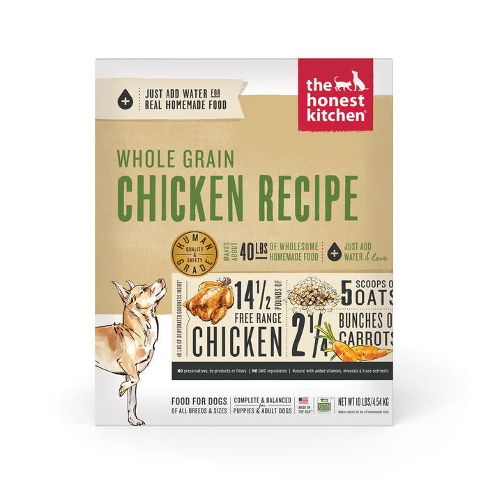Dehydrated Whole Grain Chicken