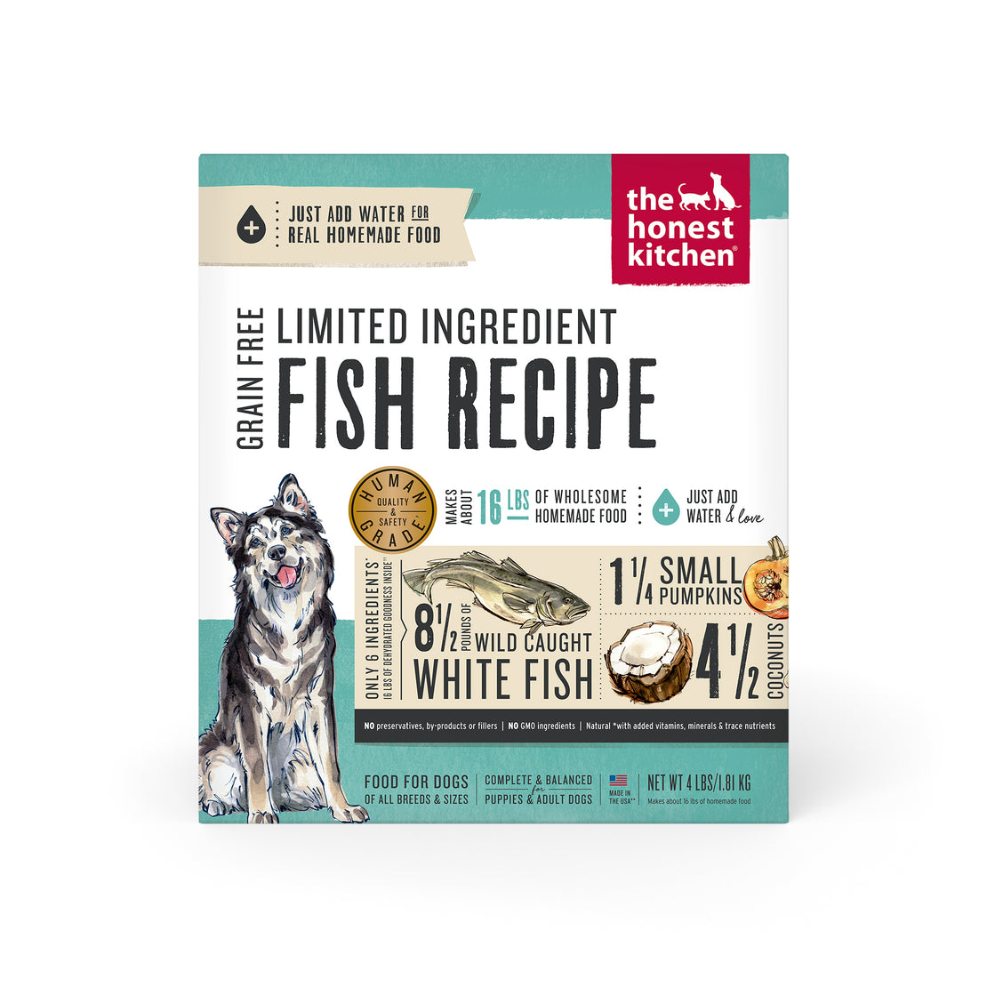 Dehydrated Limited Ingredient Fish