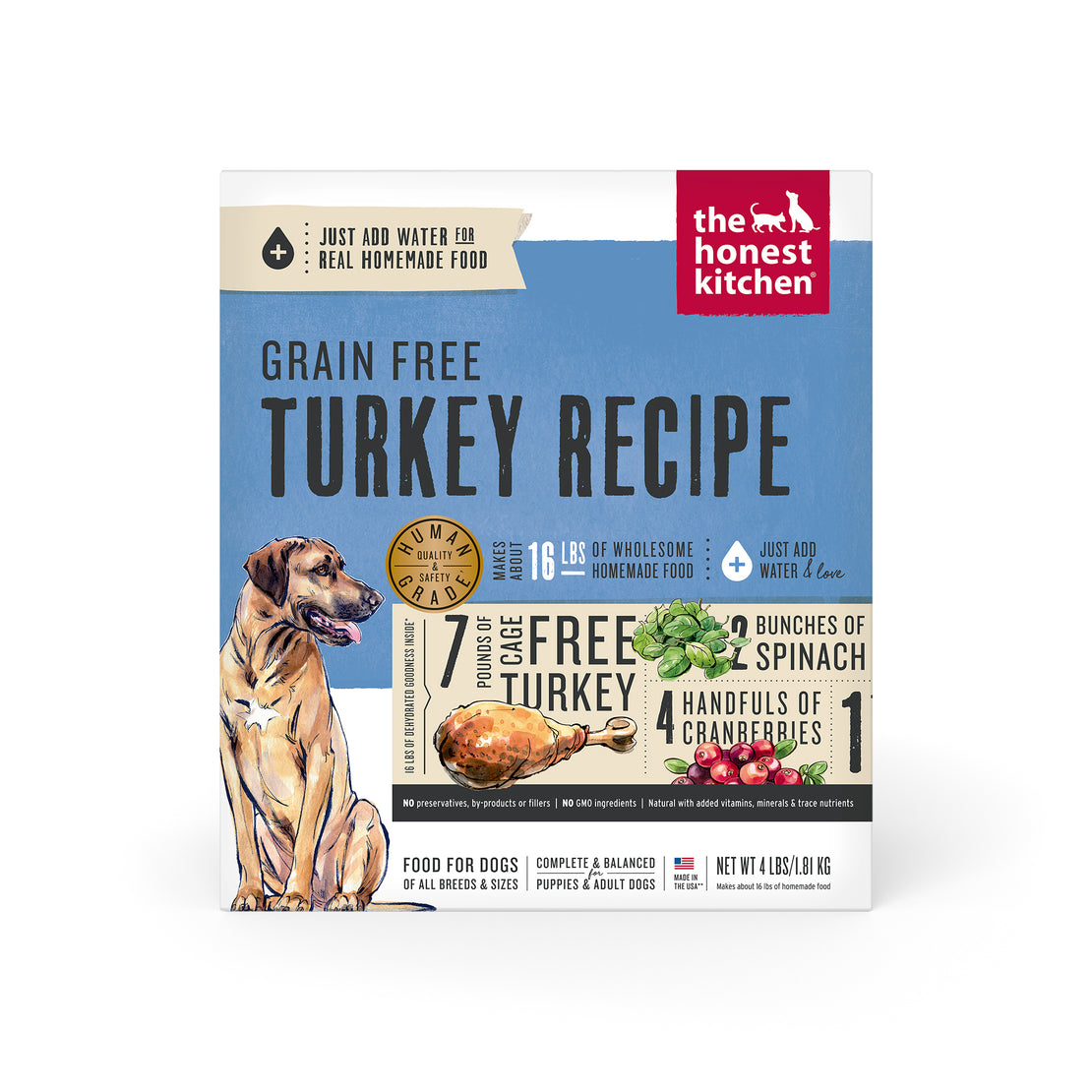 Dehydrated Grain Free Turkey