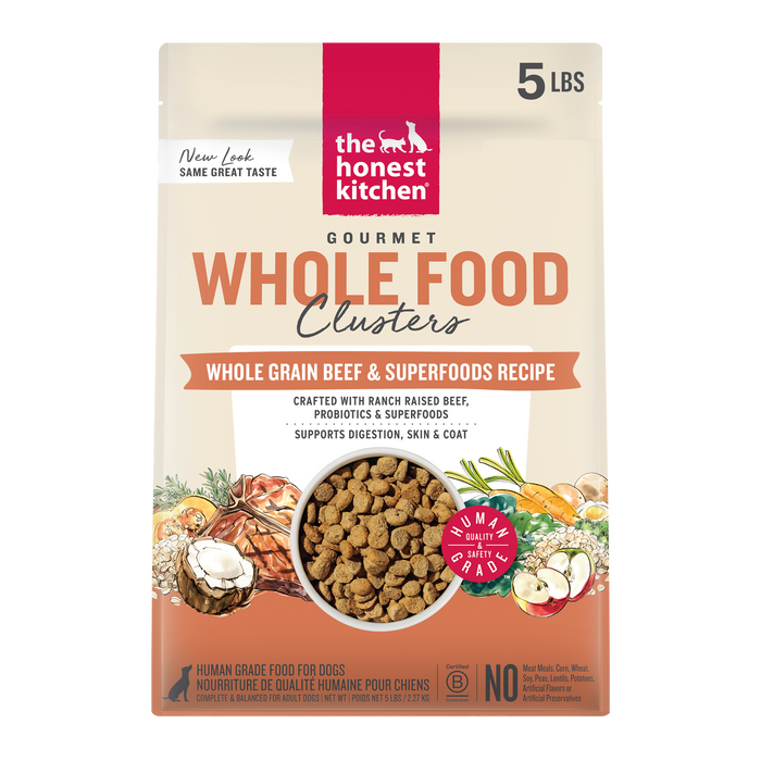 Honest Kitchen Powder Whole Grain Beef & Oat Whole Food Clusters â The Honest Kitchen