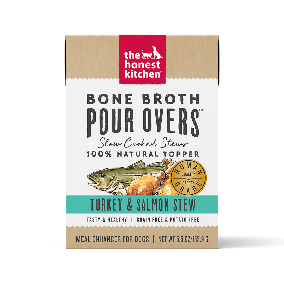 Bone Broth Pour Overs - Turkey & Salmon (12)