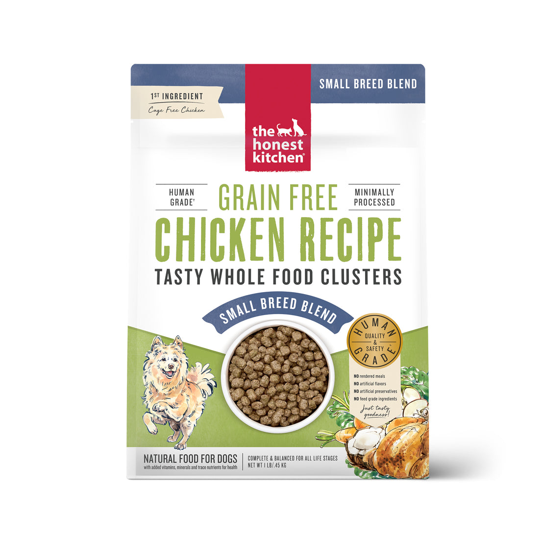 Grain Free Chicken Whole Food Clusters for Small Breeds