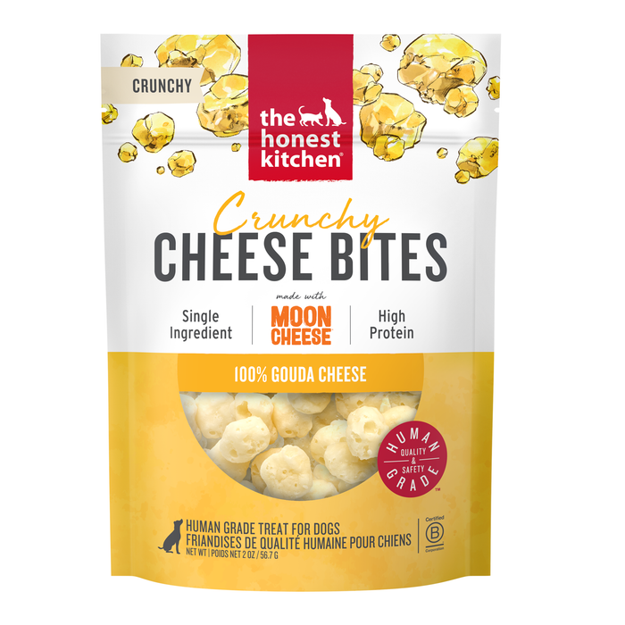 Crunchy Cheese Bites Human Grade Cheese Dog Treats Gouda Cheese