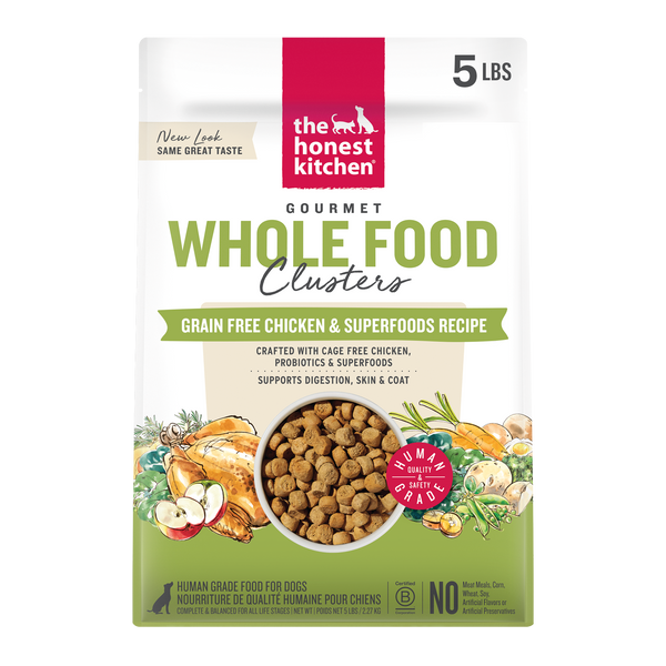 the honest kitchen グレインフリーターキー Grain Free Chicken Whole Food Clusters – The Honest Kitchen