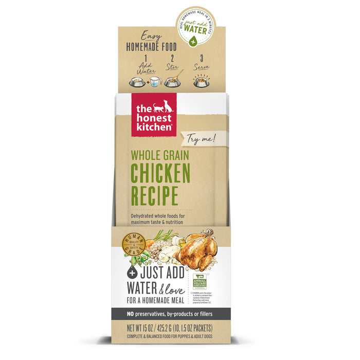 Dehydrated Whole Grain Chicken