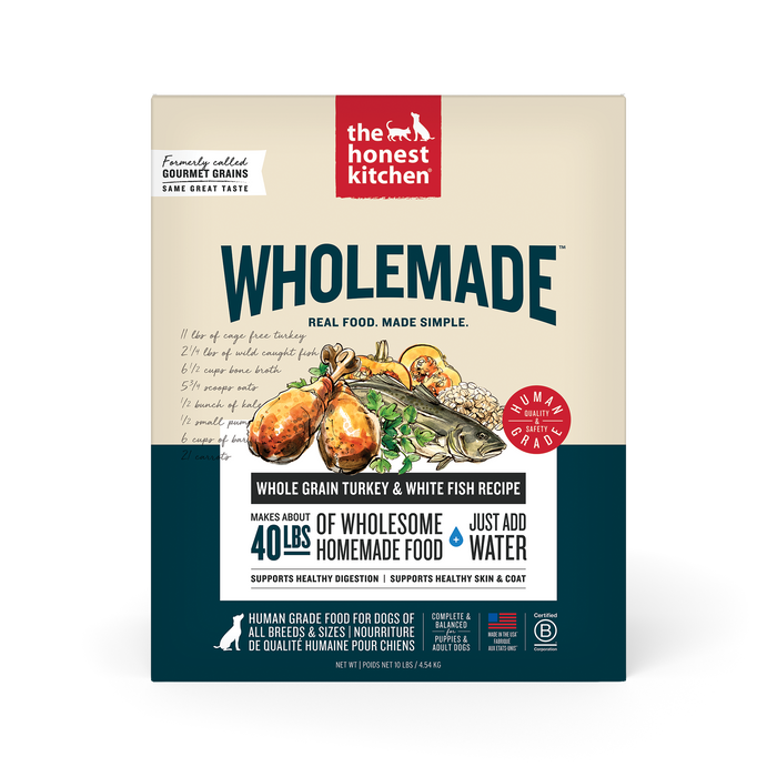 Wholemade Whole Grain Turkey & White Fish