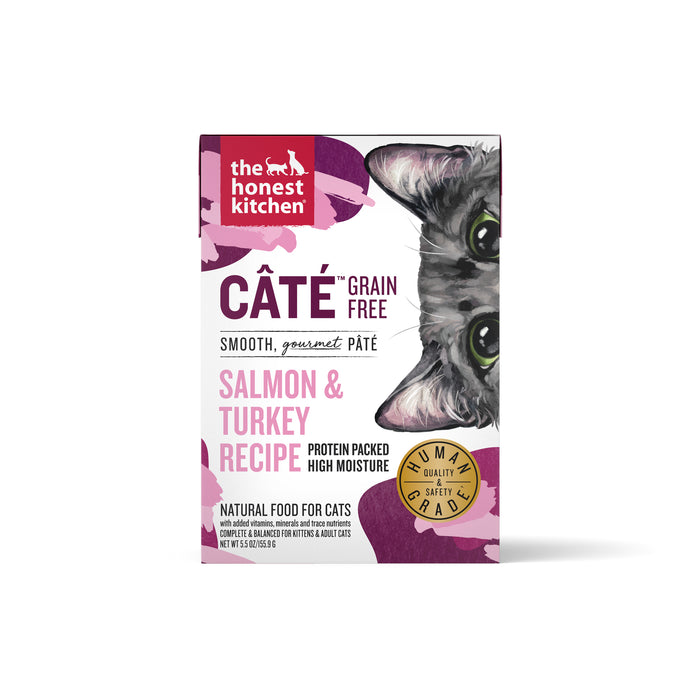 Grain Free Salmon & Turkey Câté (Pâté)