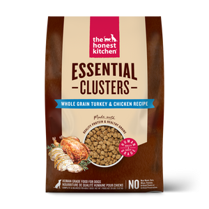 Whole Grain Chicken &amp; Turkey Essential Clusters Dry Dog Food from The Honest Kitchen