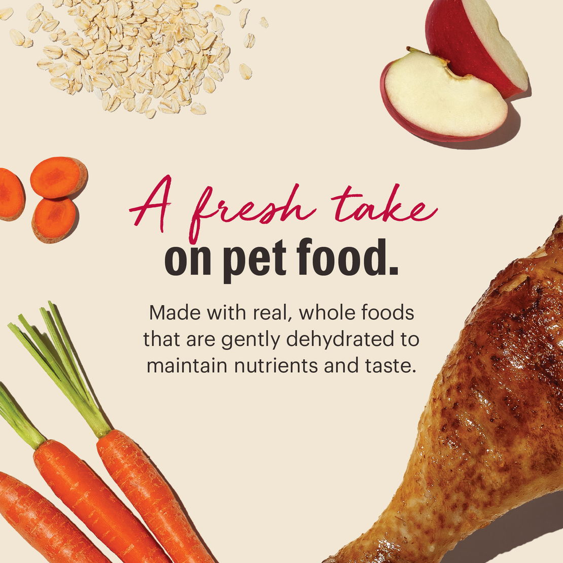 Dehydrated Whole Grain Turkey