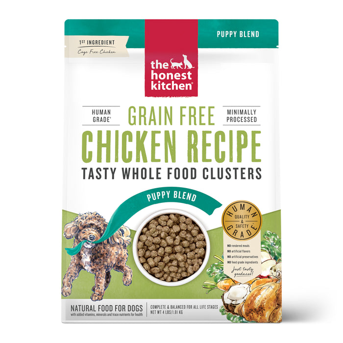 Grain Free Chicken Whole Food Clusters for Puppies