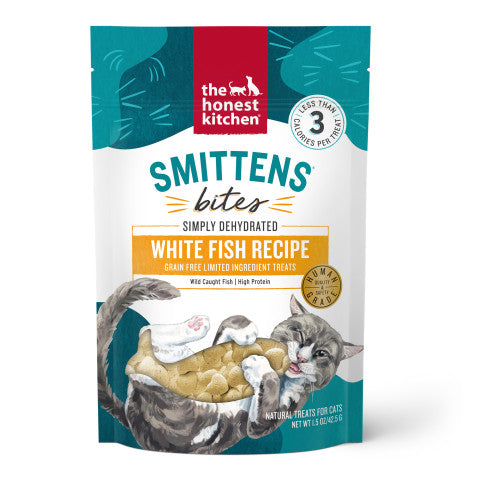 The Honest Kitchen Smittens White Fish Cat Treats