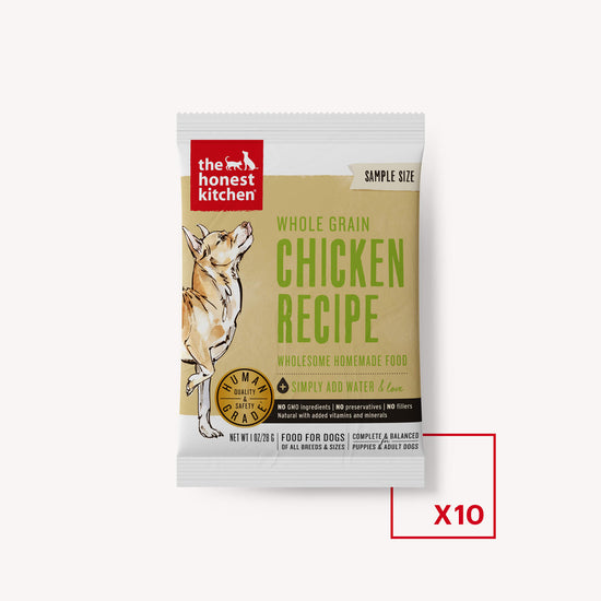 Dehydrated Whole Grain Chicken