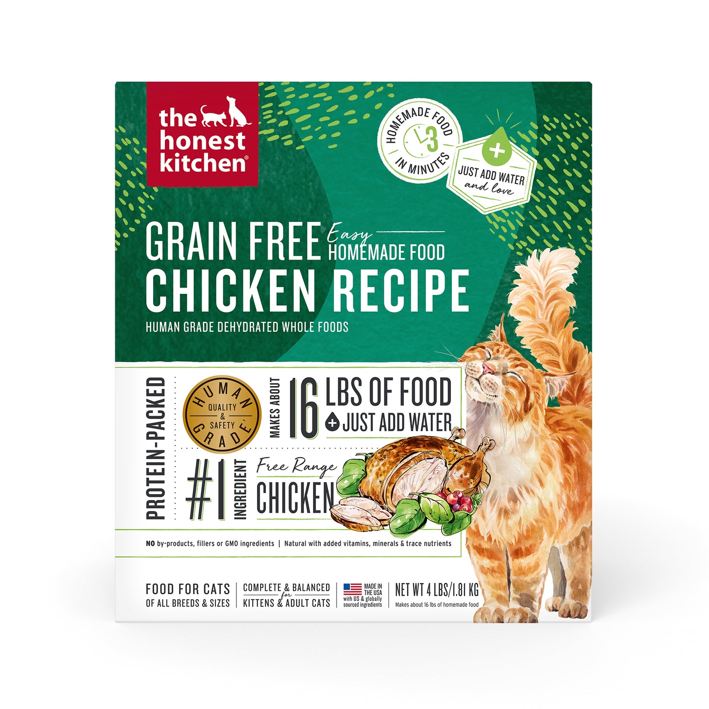 Grain Free Chicken Dehydrated Cat Food