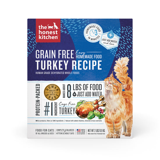 Grain Free Turkey Dehydrated Cat Food