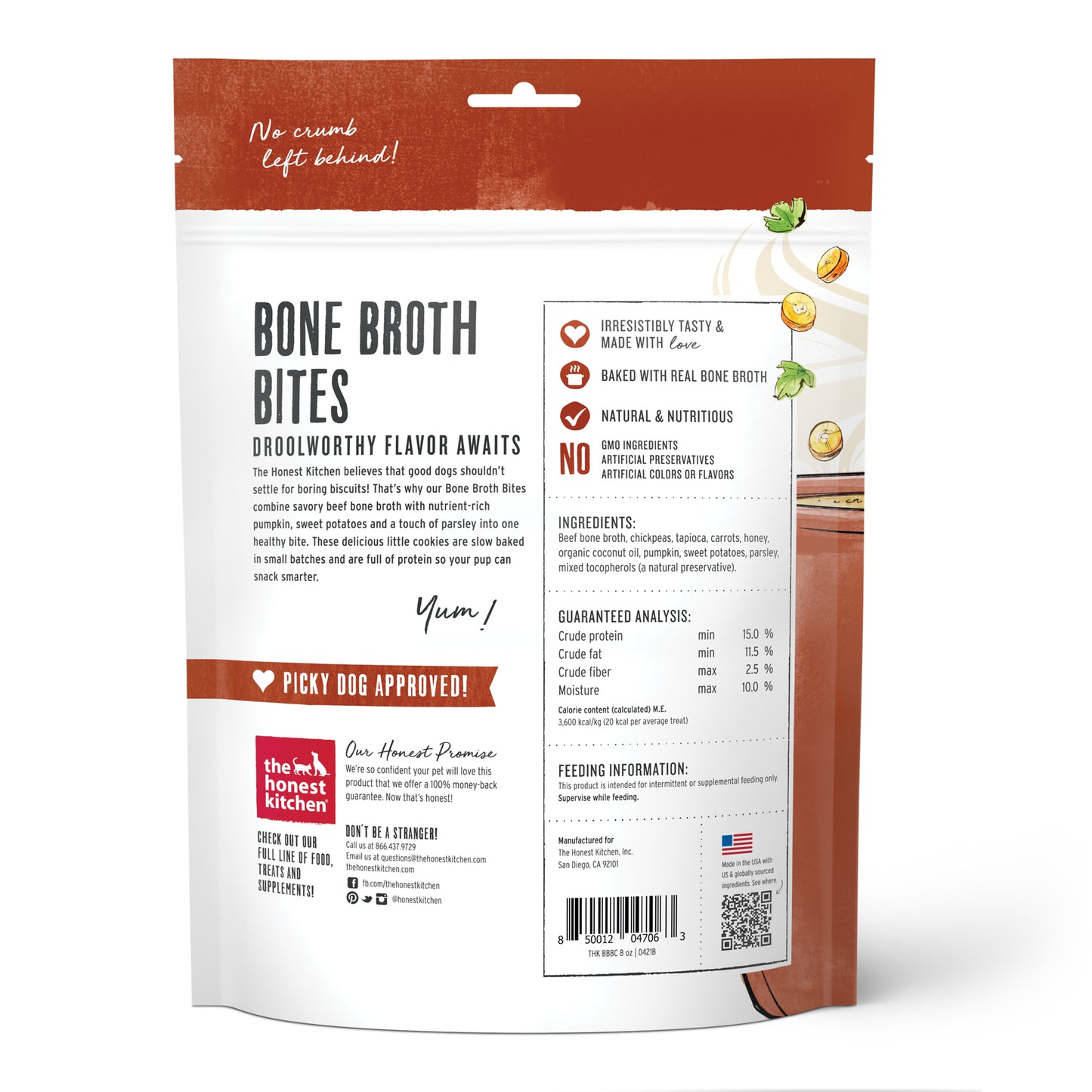 Beef Bone Broth Bites with Sweet Potato