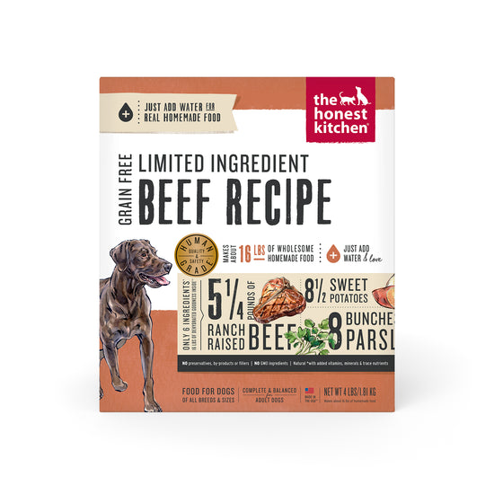 Dehydrated Limited Ingredient Beef