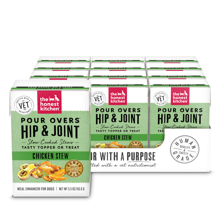 The Honest Kitchen Functional Pour Overs Hip & Joint Chicken Stew Topper
