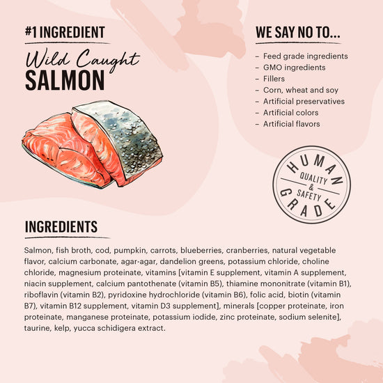 Grain Free Salmon & Cod Câté (Pâté)
