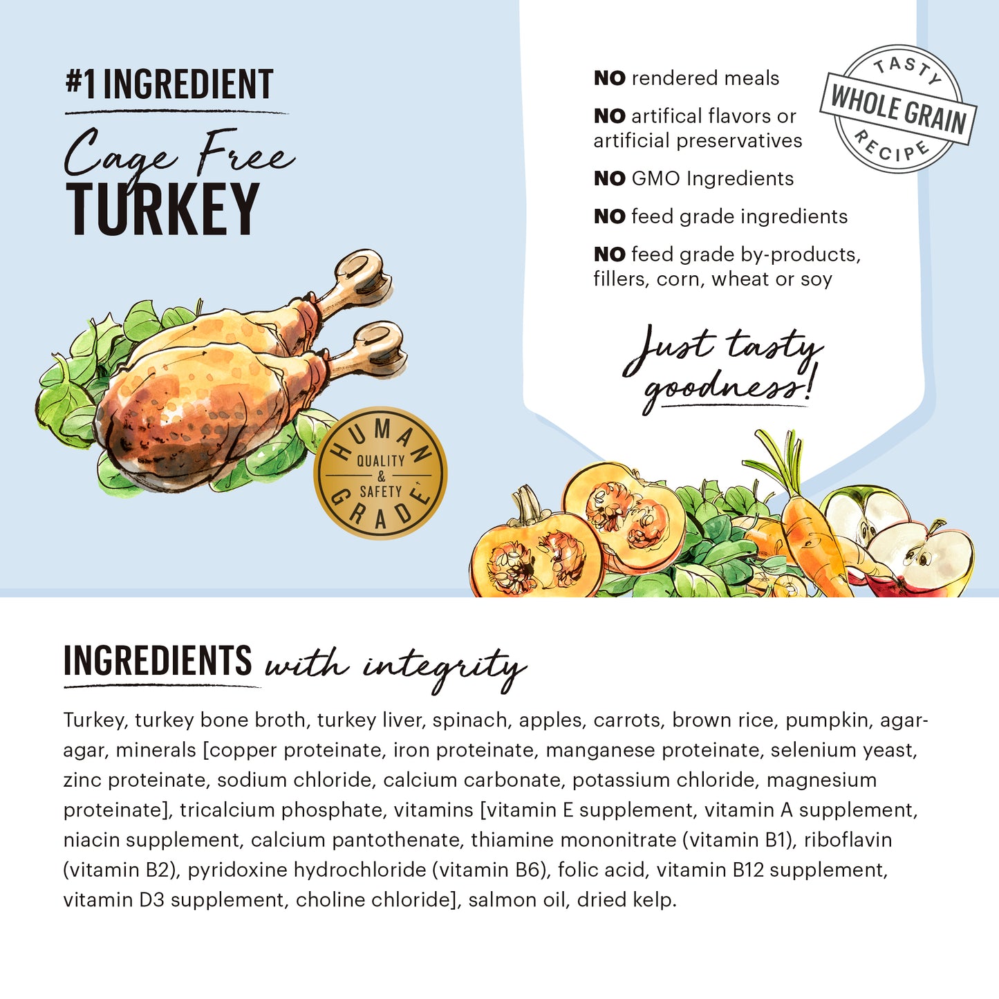 Turkey & Autumn Veggies Butcher Block Pâté