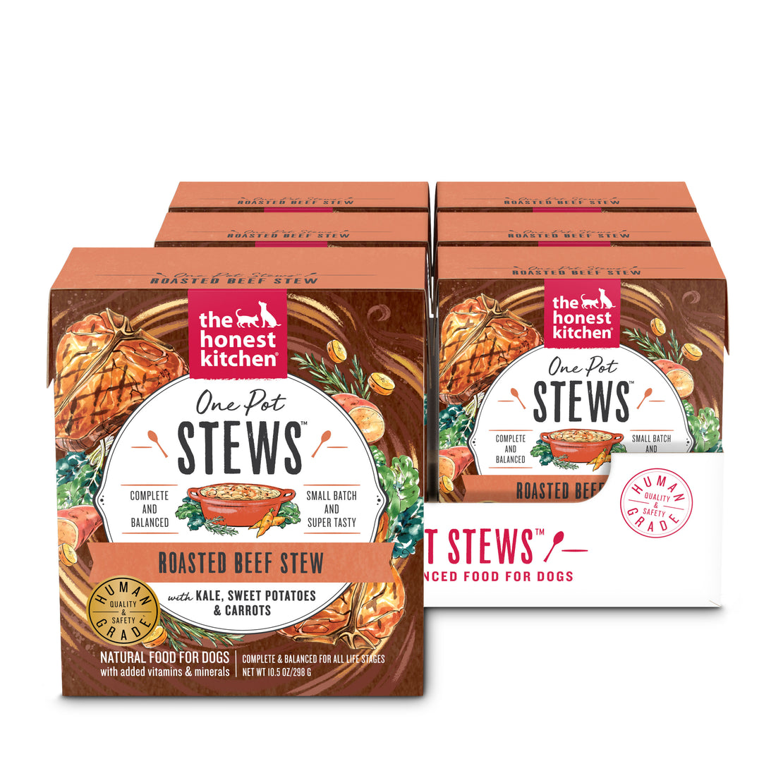 The Honest Kitchen One Pot Stew Roasted Beef Stew with Kale, Sweet Potatoes & Carrots Dog Food The Honest Kitchen One Pot Stew Roasted Beef Stew with Kale, Sweet Potatoes & Carrots Dog Food