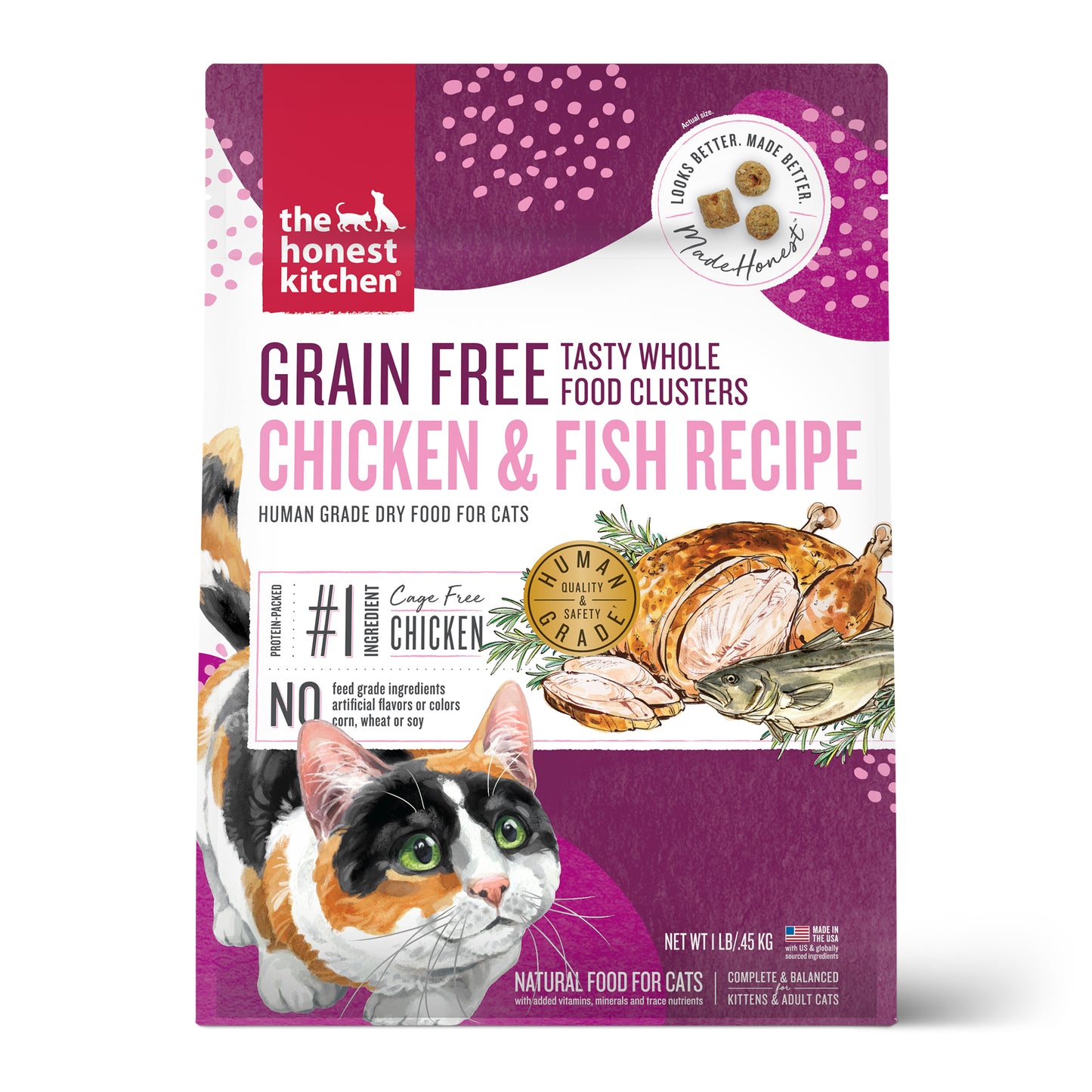 Grain Free Chicken & Whitefish Clusters