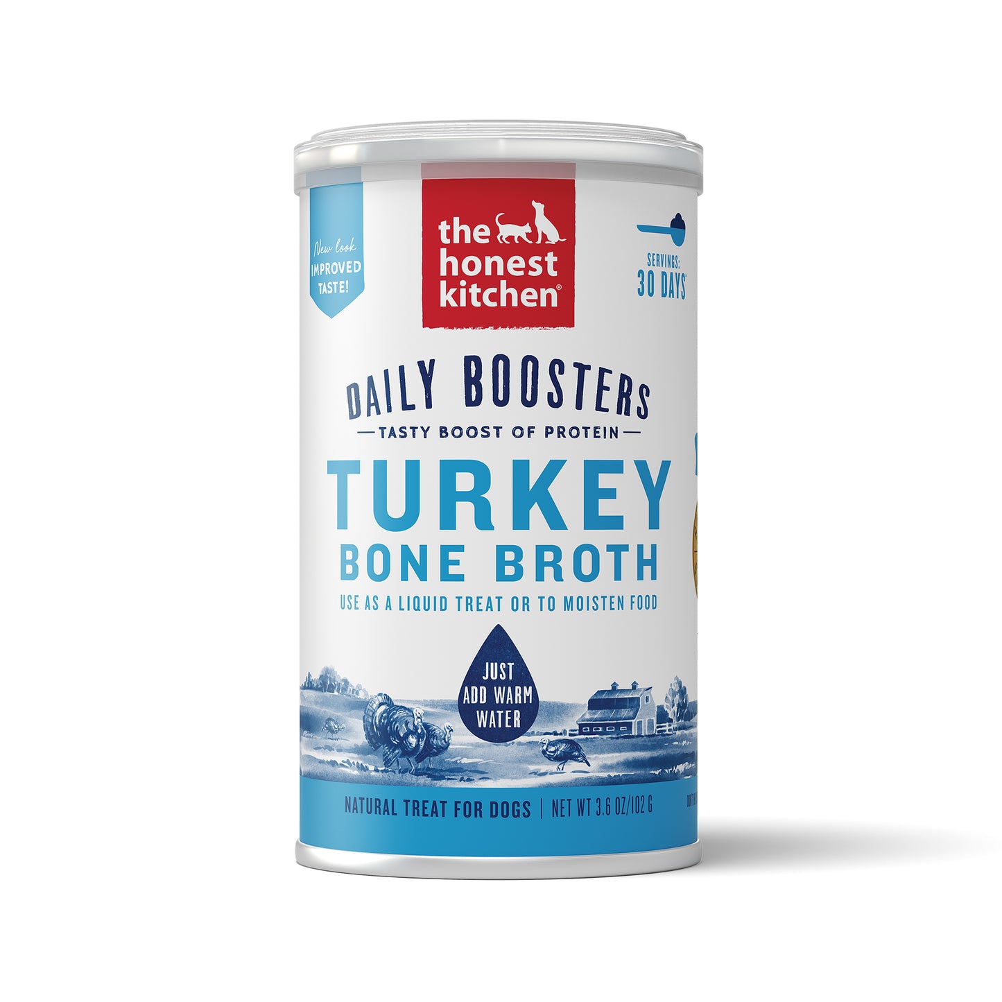 3.6 oz Instant Turkey Bone Broth with Turmeric