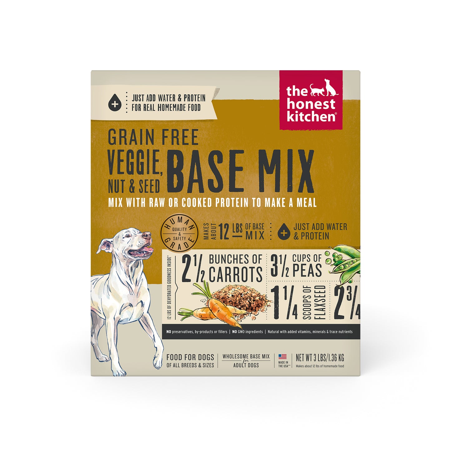 Dehydrated Grain Free Veggie, Nut & Seed Base Mix