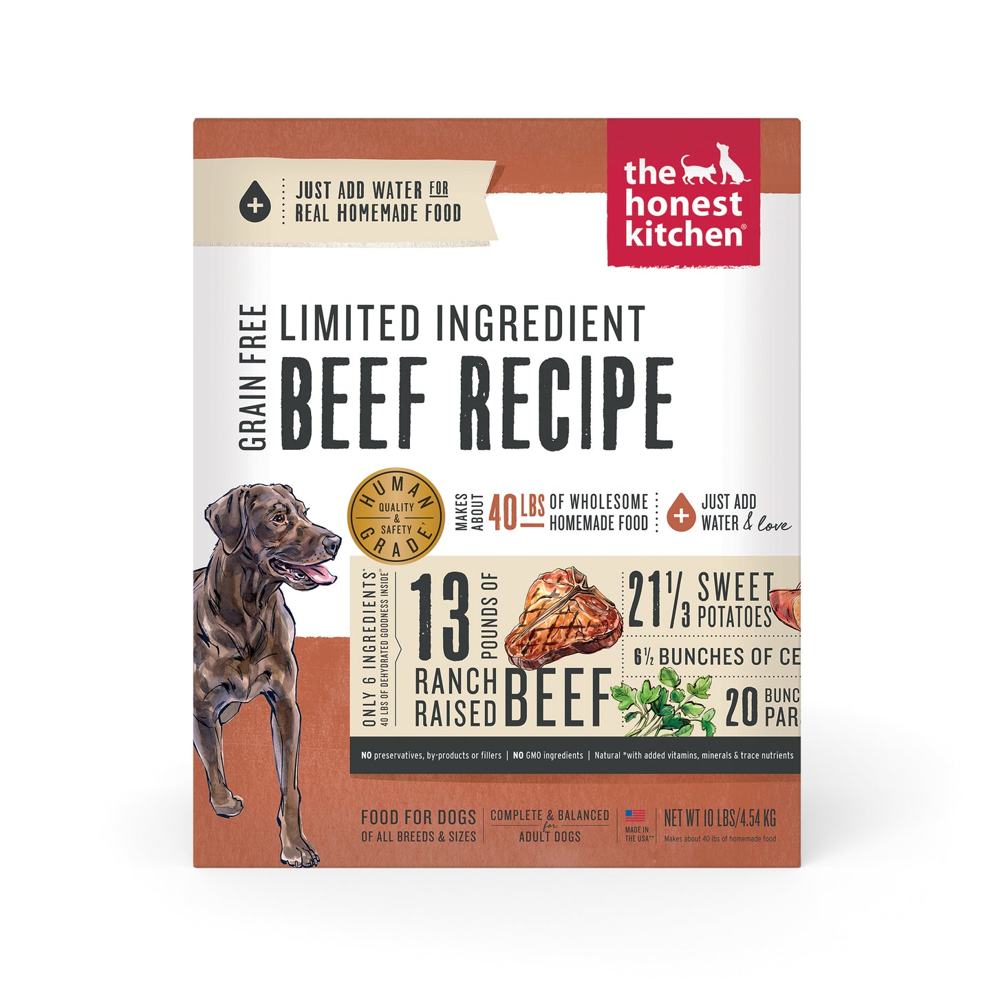 Dehydrated Limited Ingredient Beef