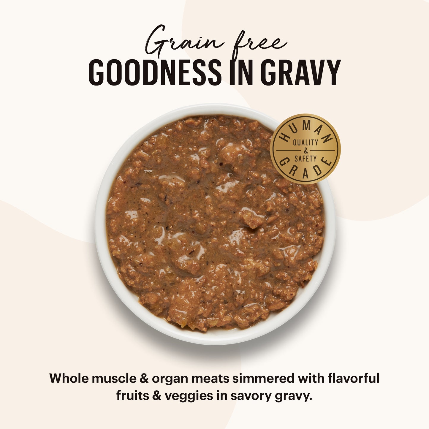 Grain Free Minced in Bone Broth Gravy: Variety Pack