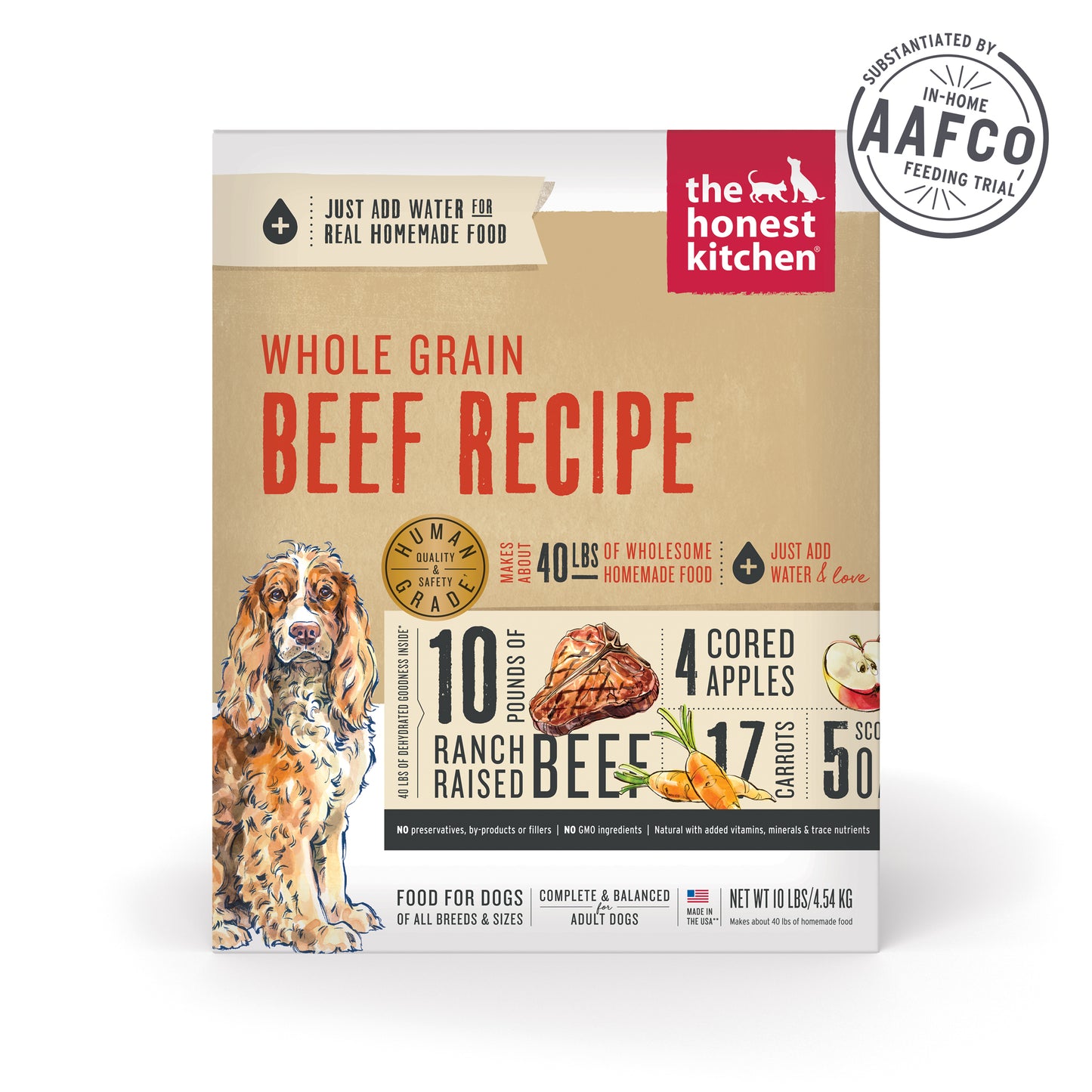 Dehydrated Whole Grain Beef