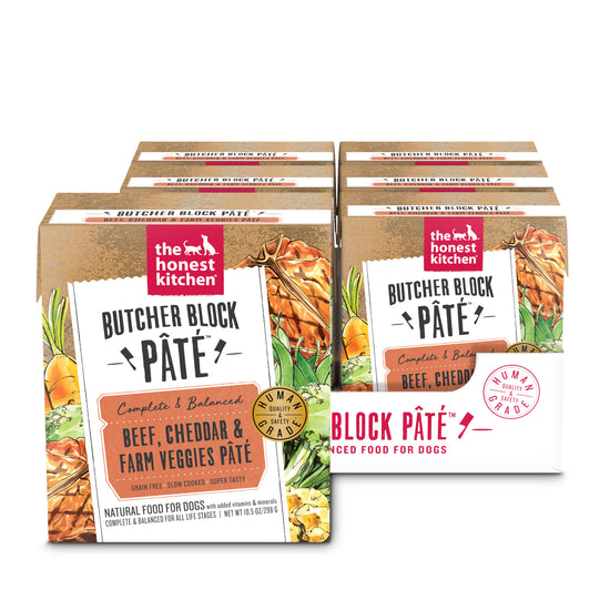 Beef, Cheddar & Farm Veggies Butcher Block Pâté