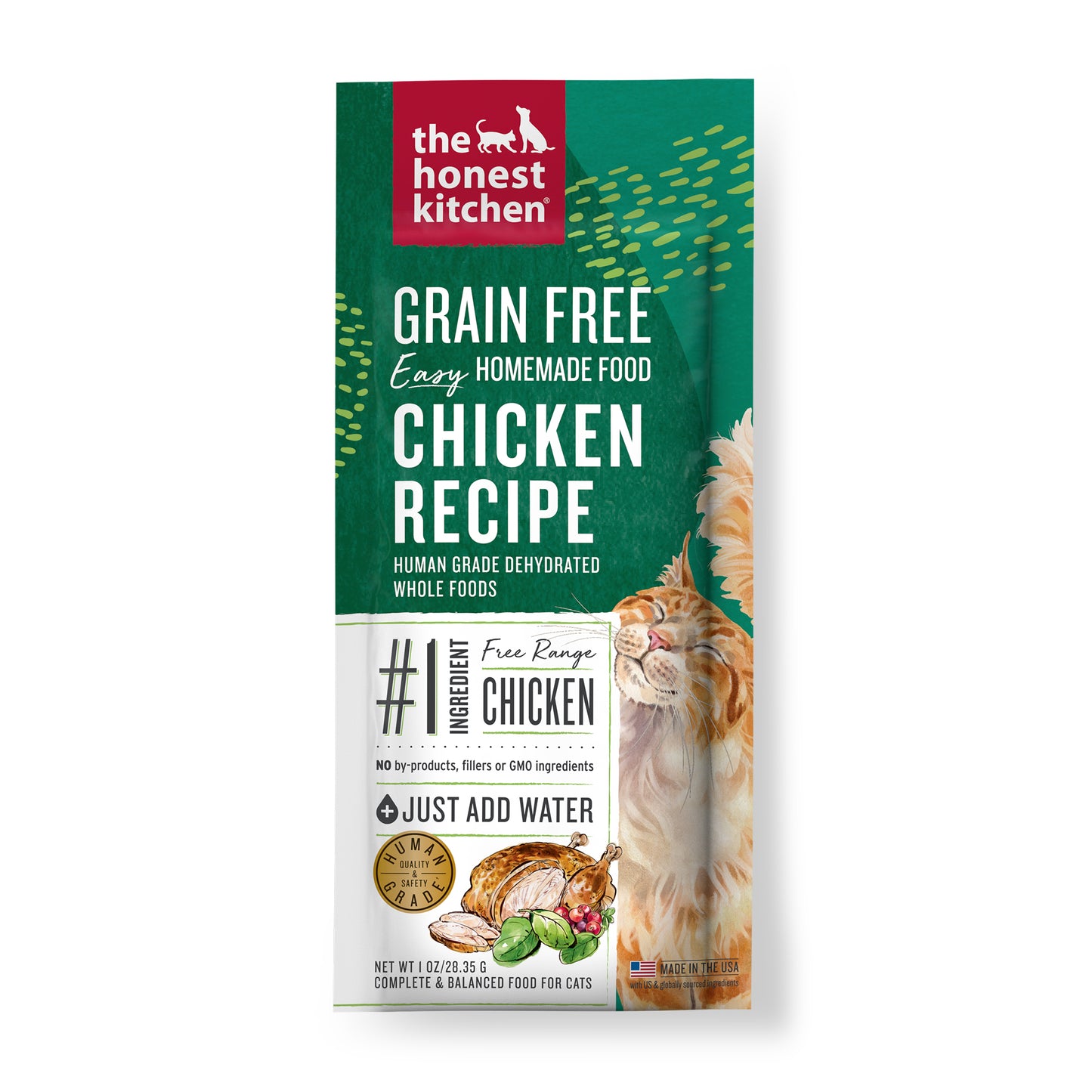 Grain Free Chicken Dehydrated Cat Food