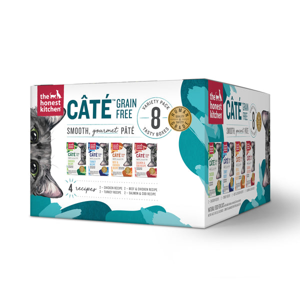 Grain Free Câté™ (Pâté) Variety Pack - 2.8 oz x8 – The Honest Kitchen