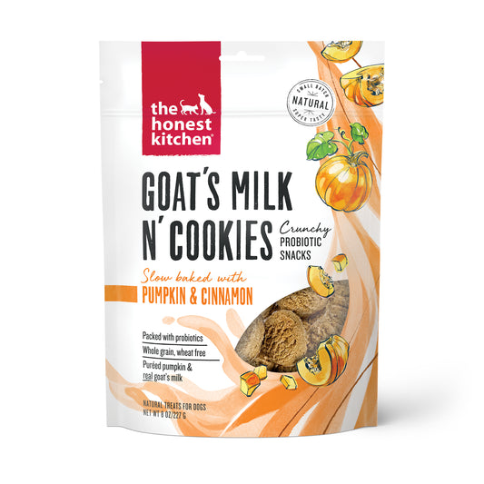 Pumpkin & Cinnamon Goat's Milk N' Cookies