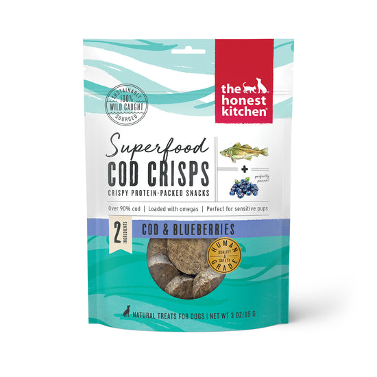 Superfood Cod Crisps - Blueberry