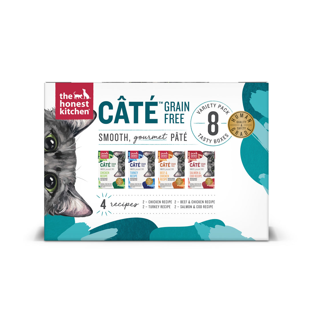 Grain Free Câté (Pâté): Variety Pack