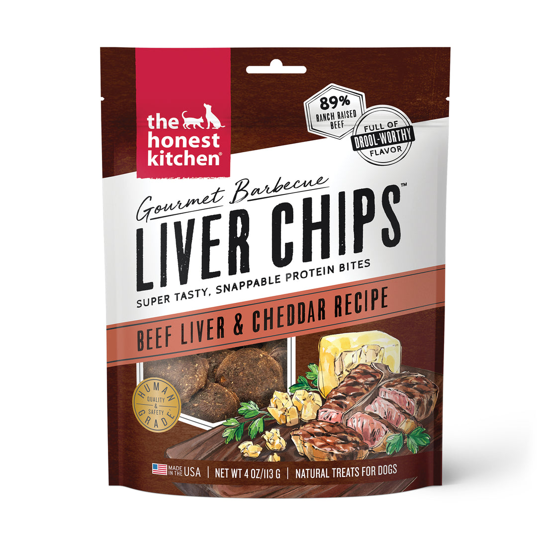 Gourmet Beef Liver & Cheddar Chips