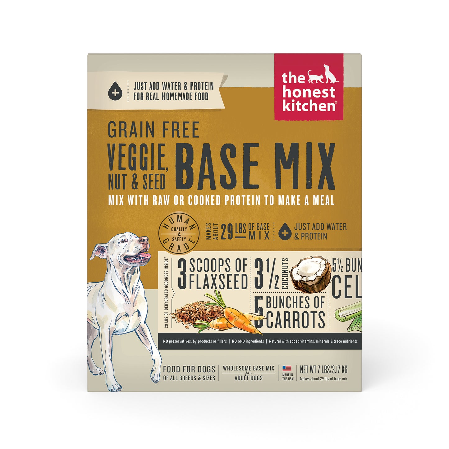 Dehydrated Grain Free Veggie, Nut & Seed Base Mix