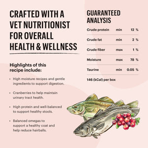 Grain Free Salmon & Cod Câté (Pâté)